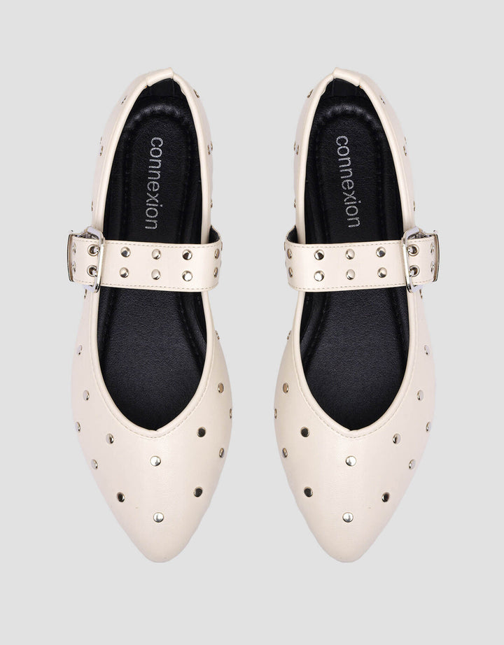 Connexion Pearl Mary Jane Sepatu Flat Wanita
