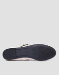 Connexion Round Pearl Mary Jane Sepatu Flat Wanita