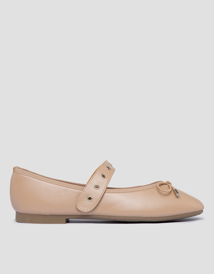 Connexion Pita Mary Jane Sepatu Flat Wanita