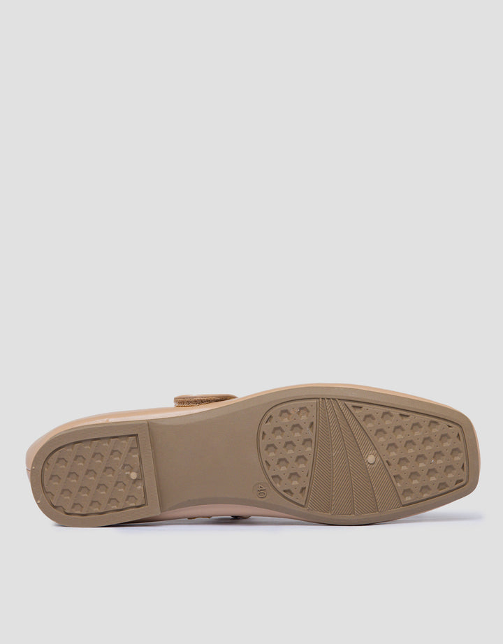 Connexion Pita Mary Jane Sepatu Flat Wanita