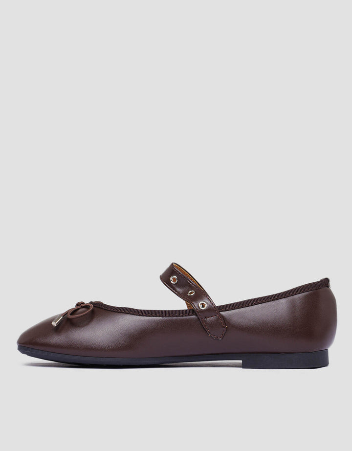 Connexion Pita Mary Jane Sepatu Flat Wanita