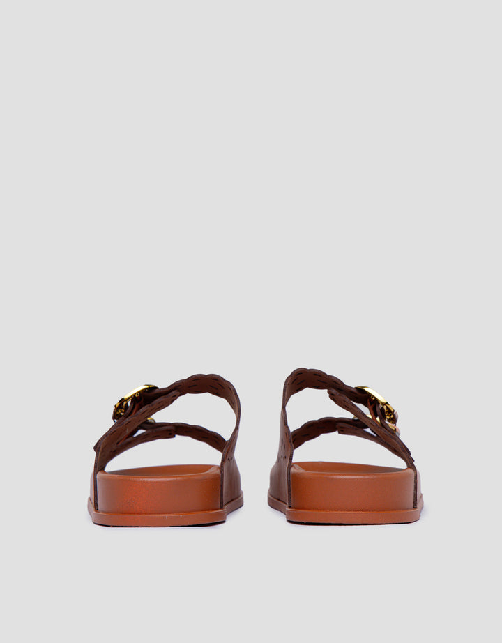 Connexion Buckle Sandal Slipper Wanita