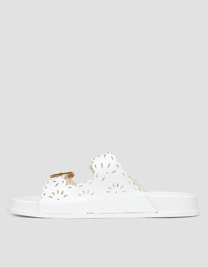 Connexion Buckle Sandal Slipper Wanita