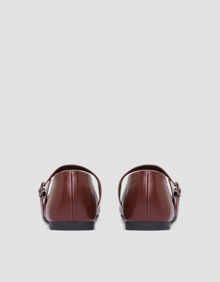 Connexion Ballerina Buckle Sepatu Flat Wanita