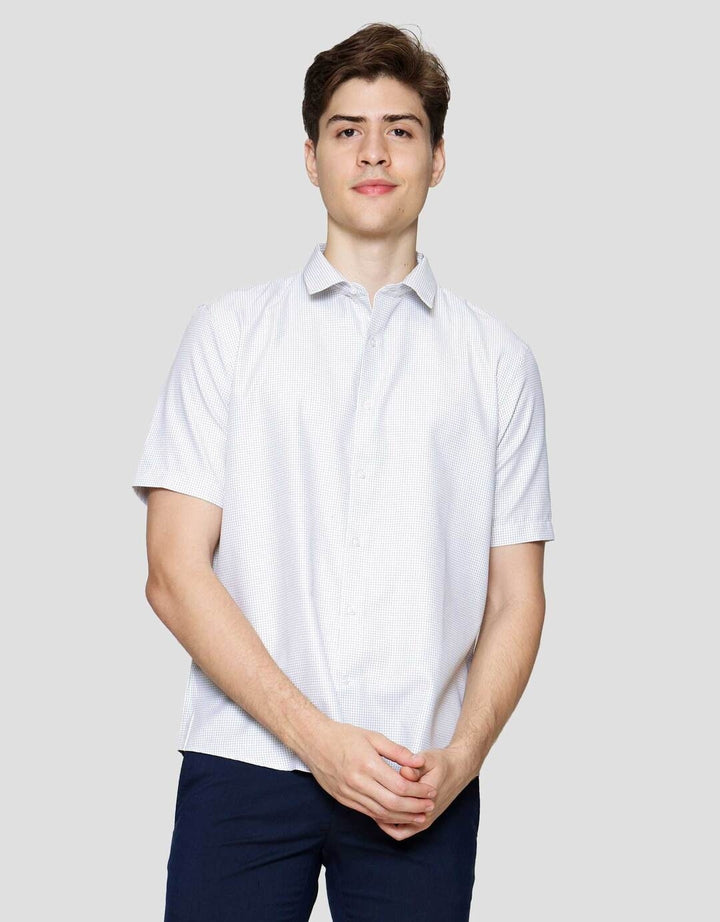Cole Reg Fit Checks Kemeja Pria