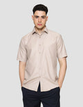 Cole Slim Fit Texture Dobby Kemeja Pria