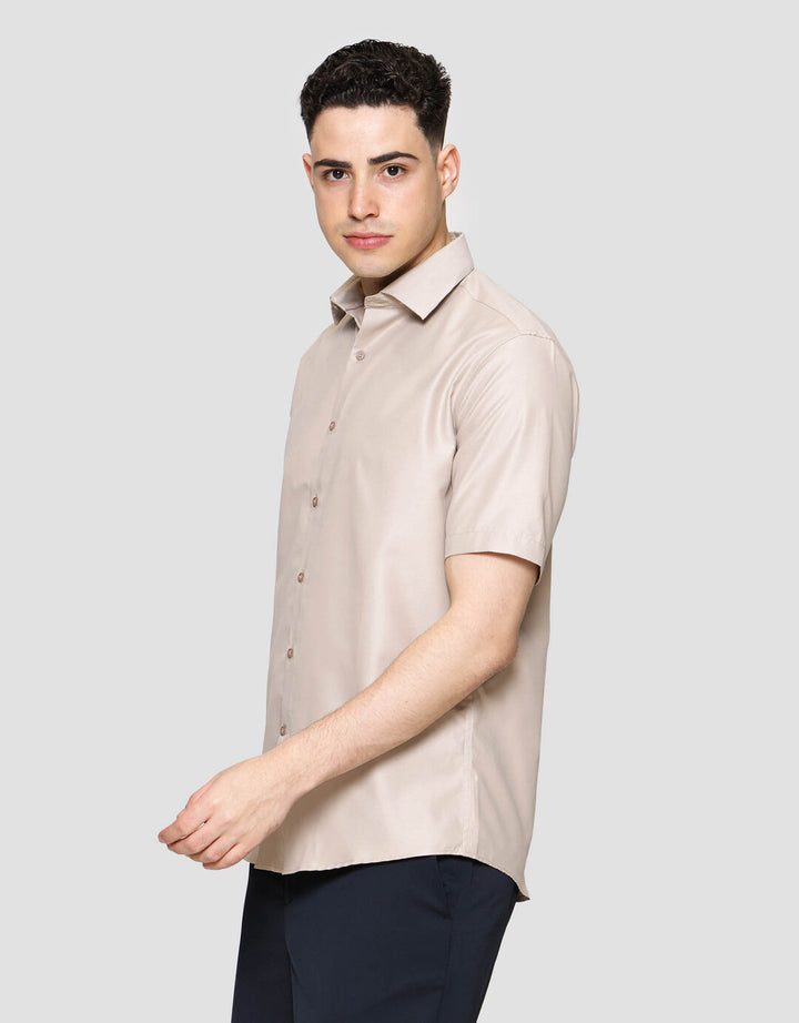 Cole Slim Fit Texture Dobby Kemeja Pria