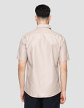 Cole Slim Fit Texture Dobby Kemeja Pria