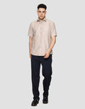 Cole Slim Fit Texture Dobby Kemeja Pria