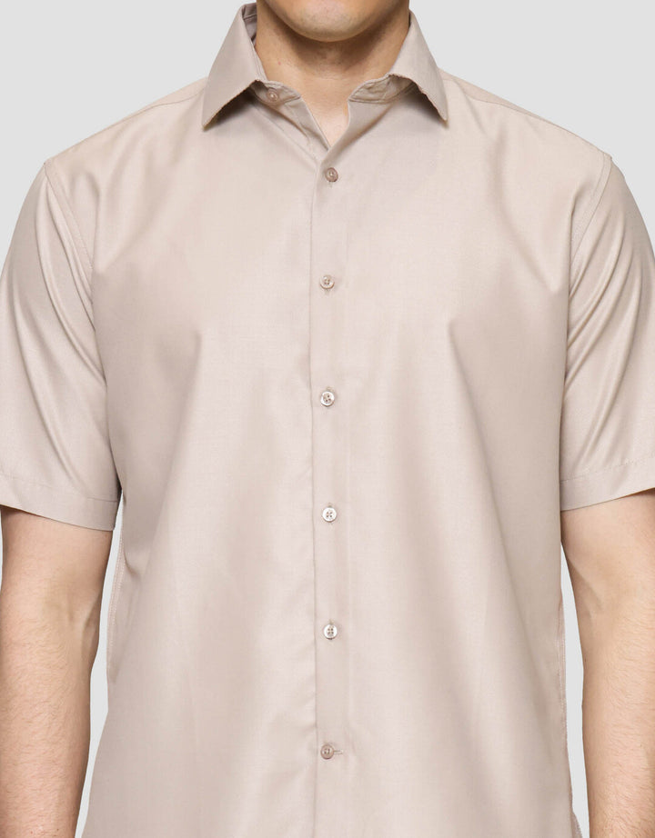 Cole Slim Fit Texture Dobby Kemeja Pria