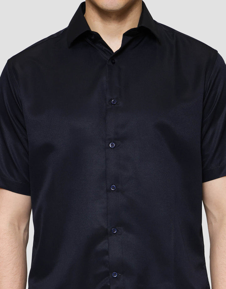 Cole Slim Fit Texture Dobby Kemeja Pria