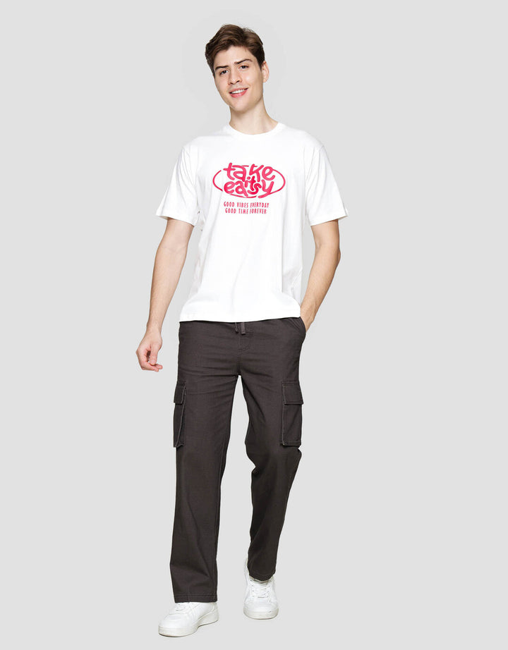 Nevada Print Theme Wording - Style Kaos Pria