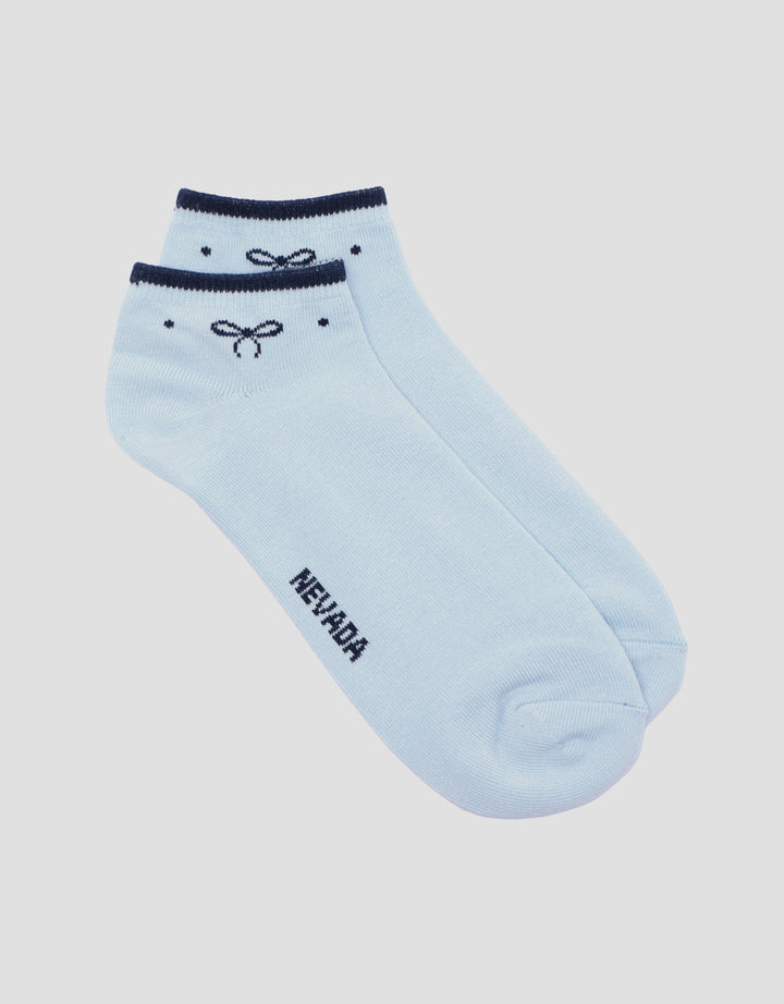 Nevada Ankle Cute Bow Hbank Kaos Kaki Wanita