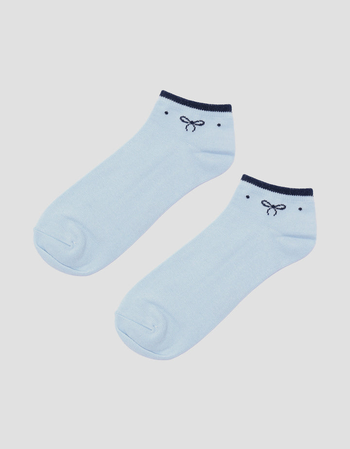 Nevada Ankle Cute Bow Hbank Kaos Kaki Wanita