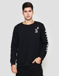 Disney Mickey & Friends Real Life Print Sweater Pria