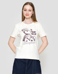 Nevada Solid Reguler Cvc Bear Champion Kaos Wanita