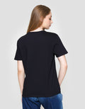 Nevada Solid Reguler Cvc New York Kaos Wanita