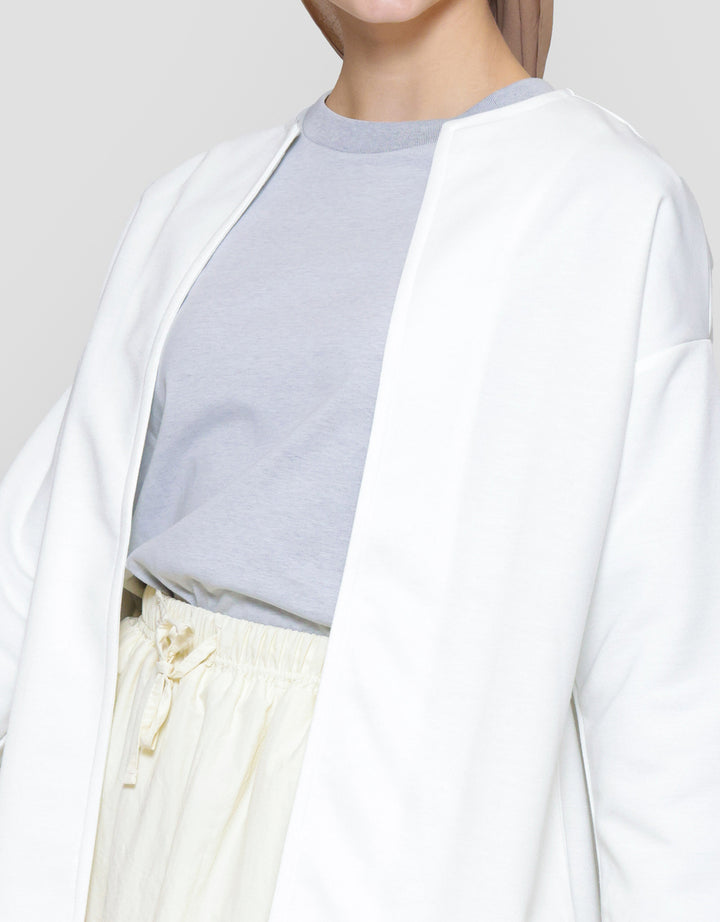 Annisa Jersey Outer Jaket Oversized Wanita