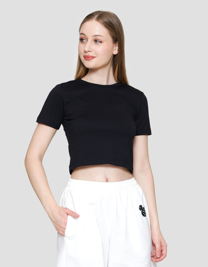 Connexion Baby Tee Cotton Enzim Kaos Wanita