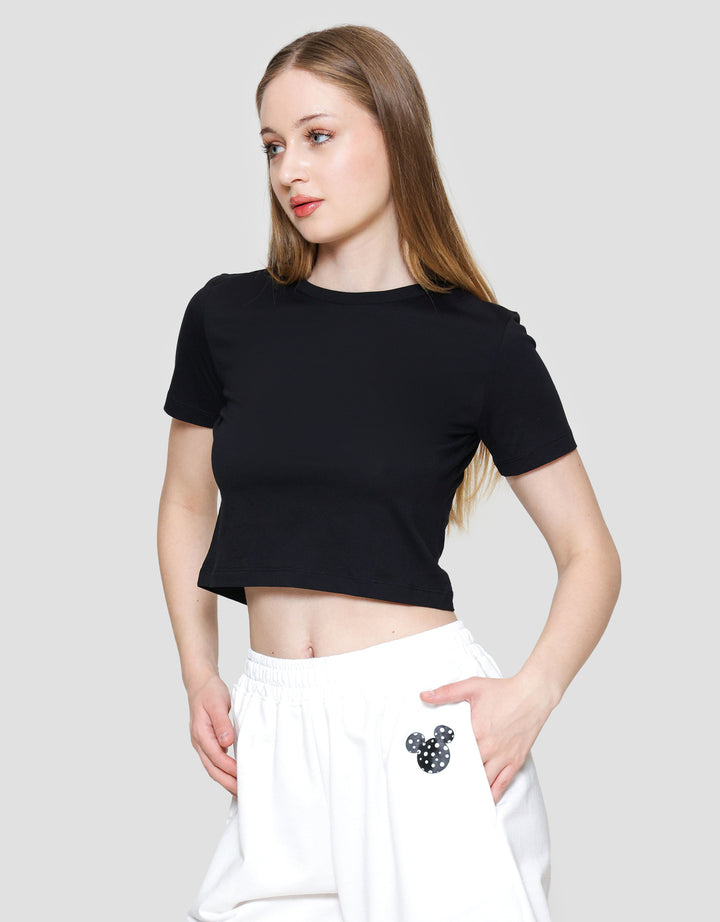 Connexion Baby Tee Cotton Enzim Kaos Wanita