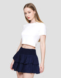 Connexion Baby Tee Cotton Enzim Kaos Wanita