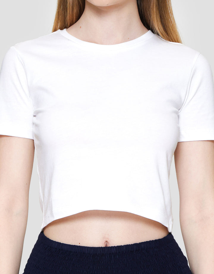 Connexion Baby Tee Cotton Enzim Kaos Wanita