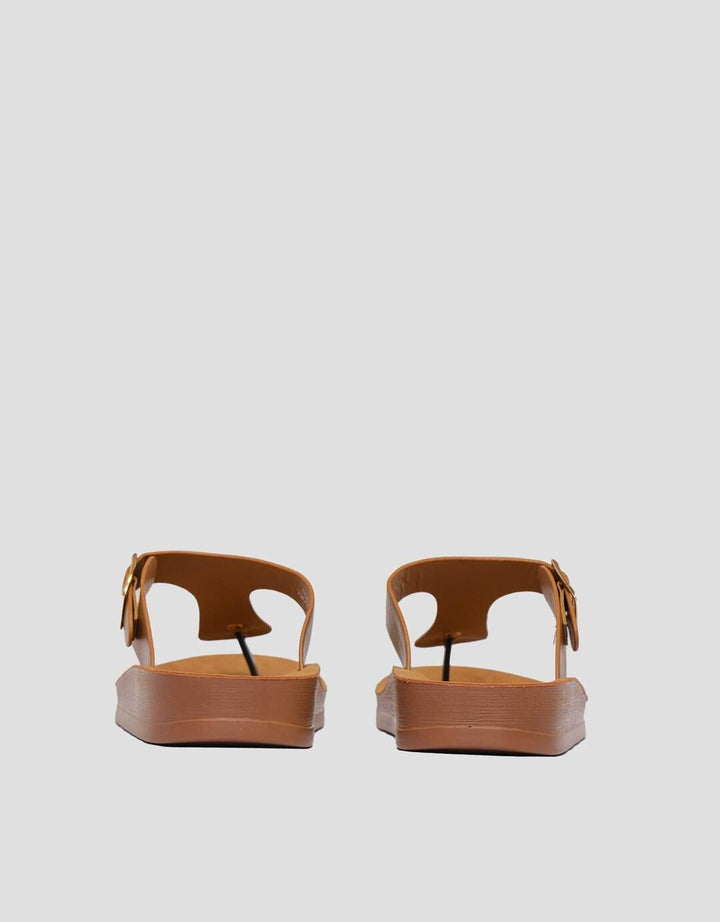 St. Yves Buckle Sandal Flip Flops Wanita