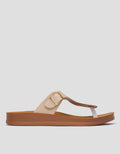 St. Yves Buckle Sandal Flip Flops FQ9 Wanita