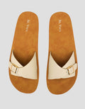 St Yves Buckle Fq11 Sandal Slipper Wanita