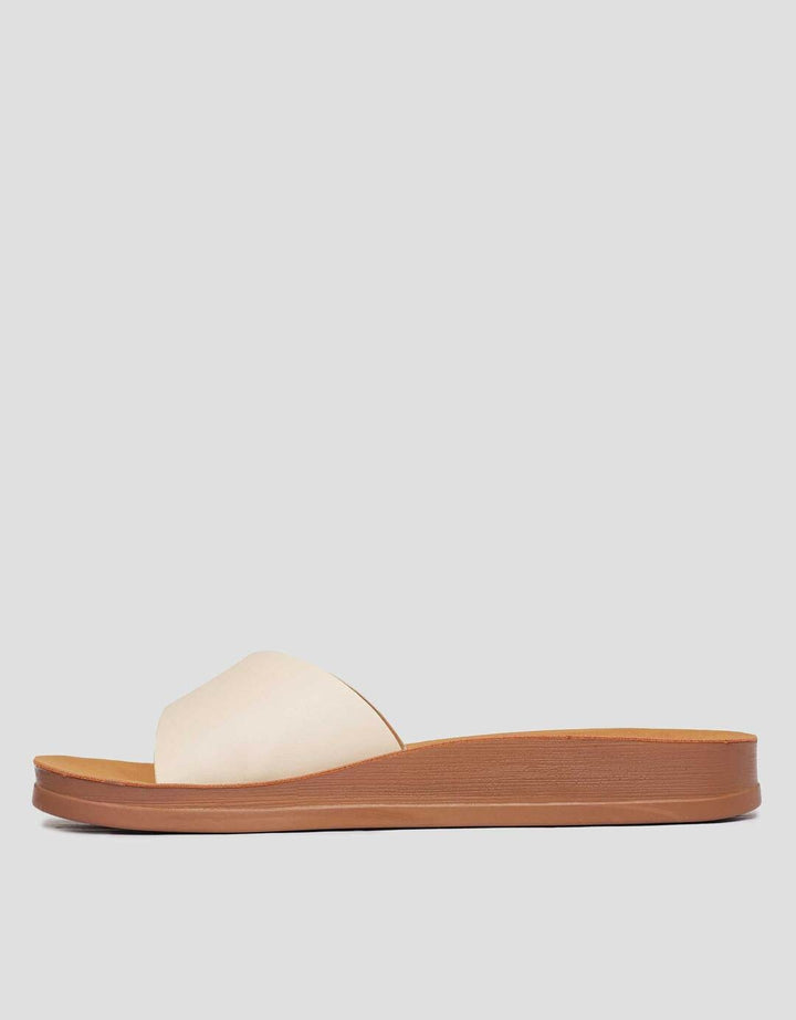 St Yves Buckle Fq11 Sandal Slipper Wanita