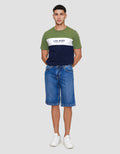 Lois Shorts Jeans Fashion Celana Denim Pria