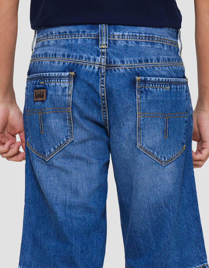 Lois Shorts Jeans Fashion Celana Denim Pria