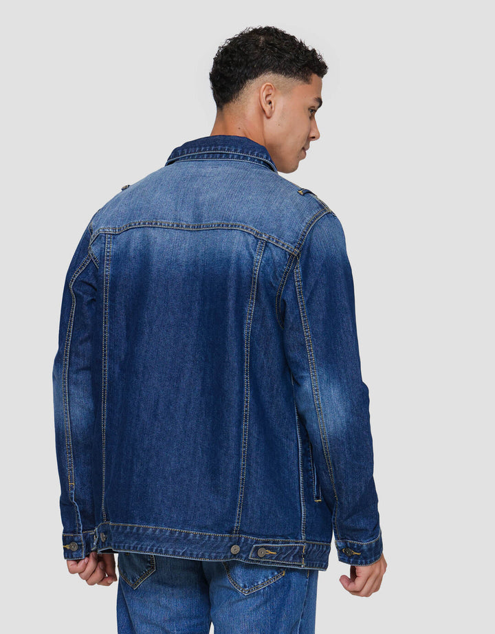 Lois Jaket Denim Pria