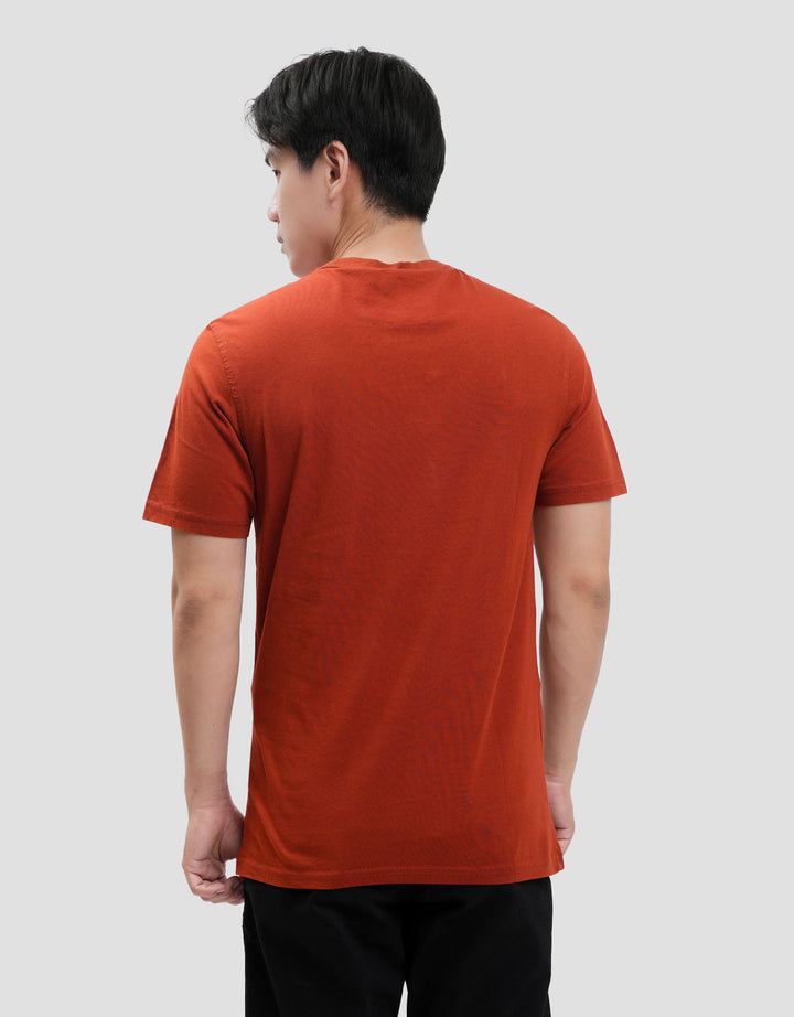 Lois Bigbull Print Kaos Lengan Pendek Pria