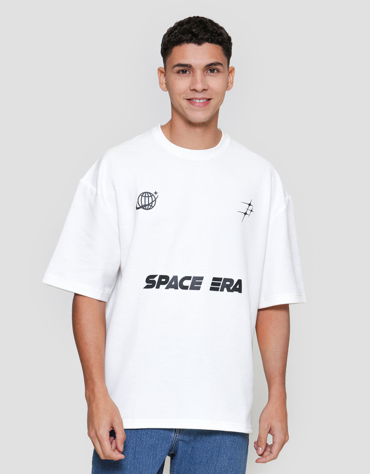 Nevada Texture Print - Space Era Kaos Pria