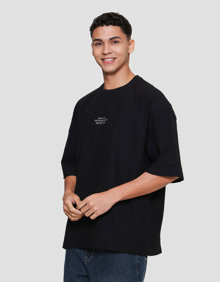 Nevada Texture Print - Style Silence Kaos Pria