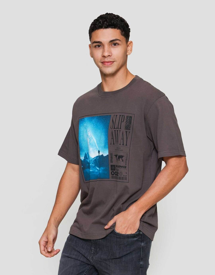 Nevada Photoprint Theme Space - Slip Away Kaos Pria