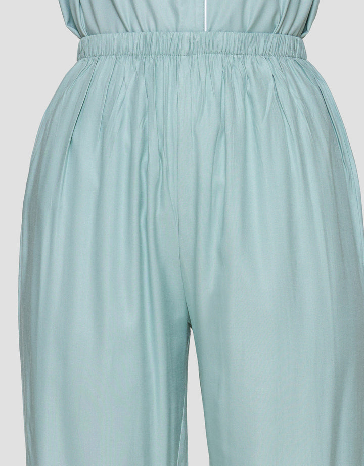 Disney Solid Stitch Setelan Piyama Wanita