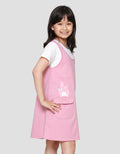 Character Overall Kantong My Melody Midi Dress Anak Perempuan