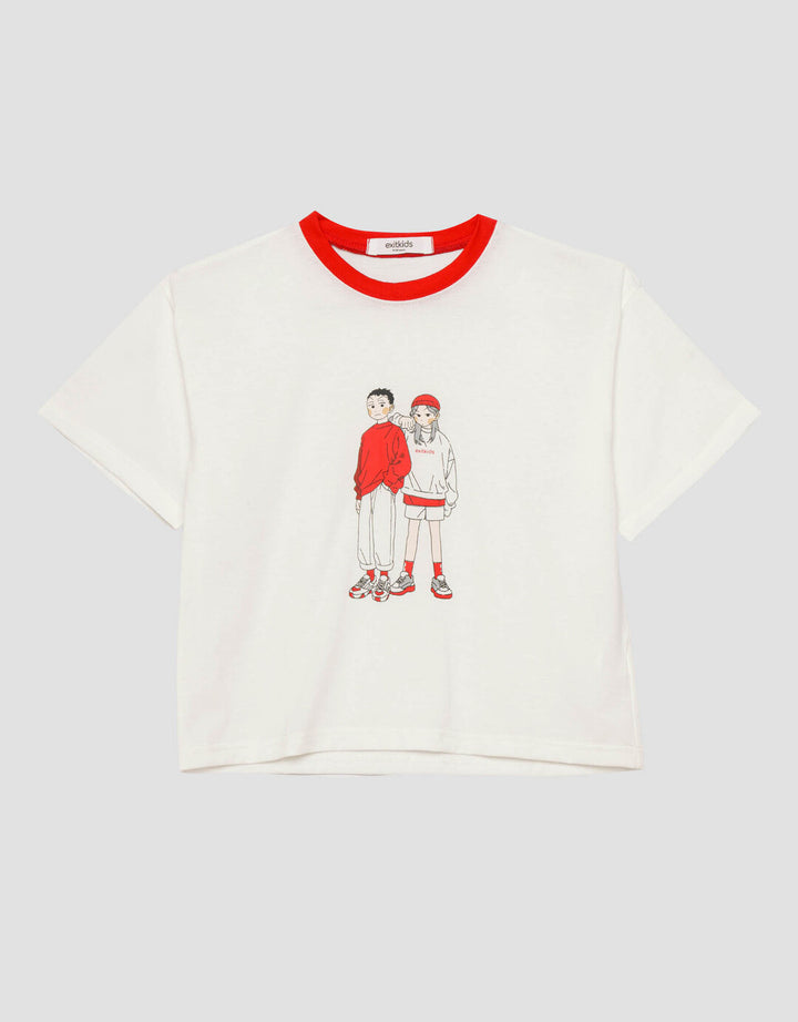 Exit Girl Viena Kaos Anak Perempuan
