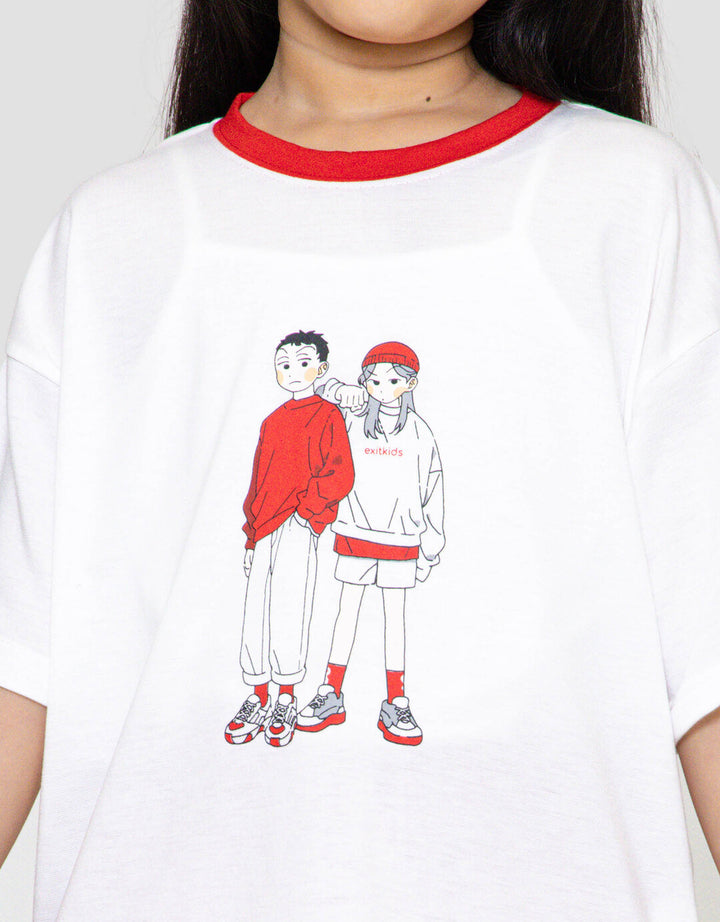 Exit Girl Viena Kaos Anak Perempuan