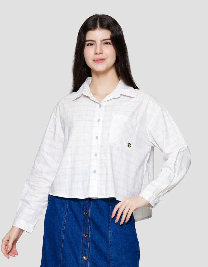 Exit Olive Blouse Wanita