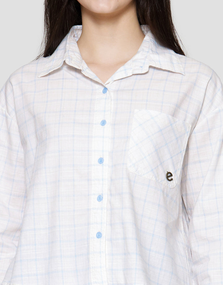 Exit Olive Blouse Wanita