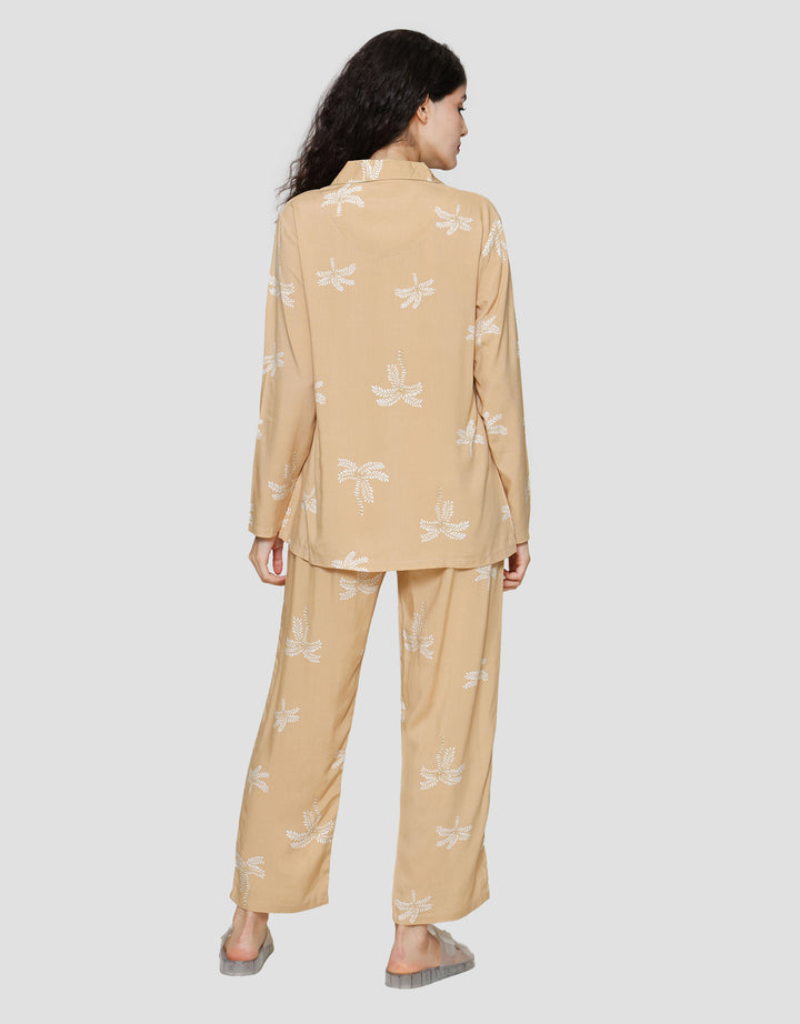 St. Yves Palm Setelan Piyama Wanita