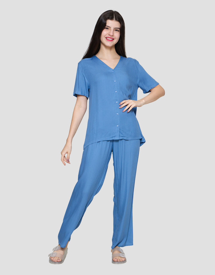 St. Yves Rayon Jeruk Setelan Piyama Wanita