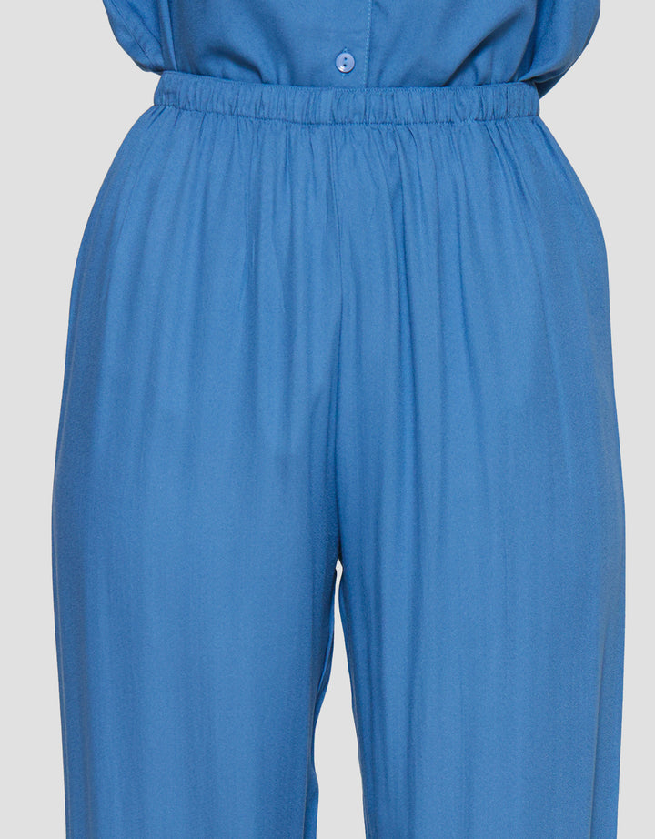 St. Yves Rayon Jeruk Setelan Piyama Wanita