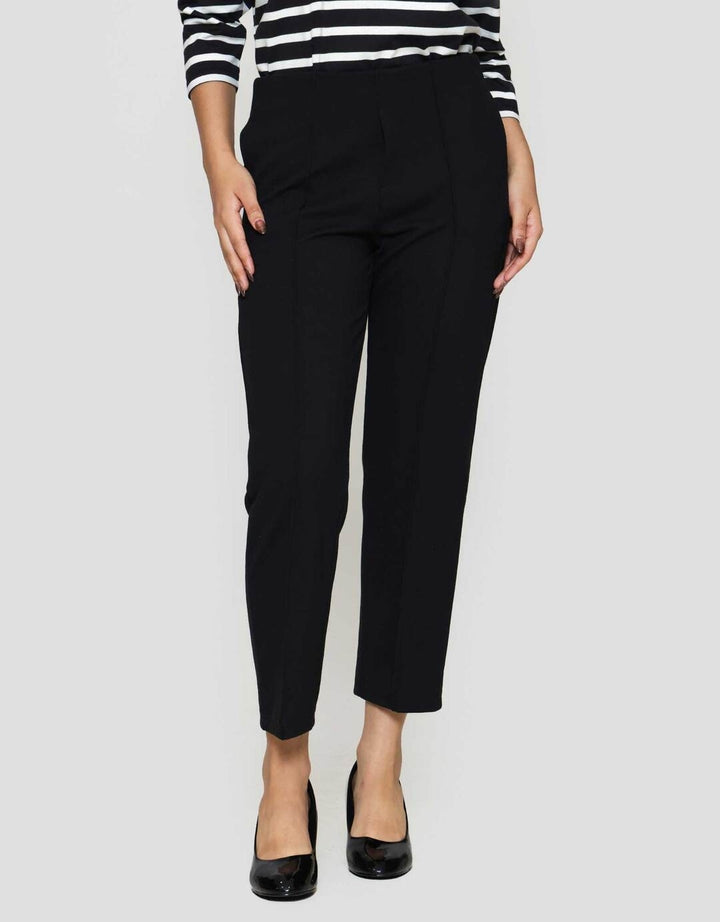 St. Yves Stretch Fornt Celana Panjang Twill Wanita