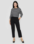 St. Yves Stretch Fornt Celana Panjang Twill Wanita