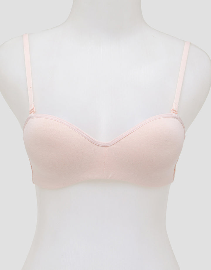 Nevada Non Push Up Regular Non Wire Young Half Bra Wanita