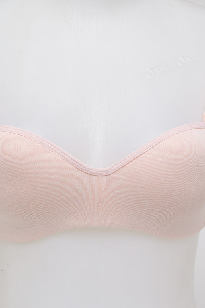 Nevada Non Push Up Regular Non Wire Young Half Bra Wanita